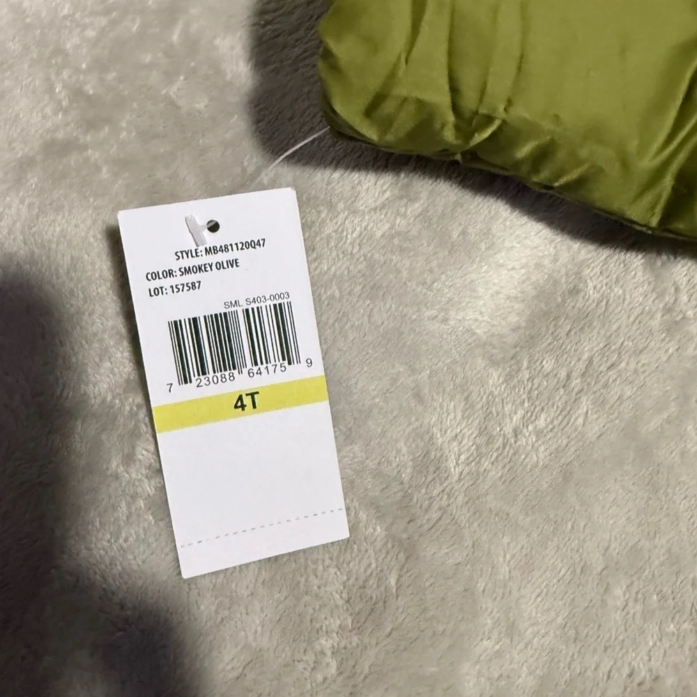 Michael Kors Olive Puffer Jacket